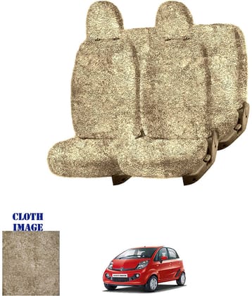 Tata Nano Genx Beige 5 Seater Car Seat Cover