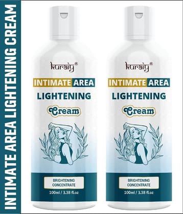 KURAIY Skin Whitening Cream For Clear Glowing Skin & Tan removal For Women & Men Pack Of 2