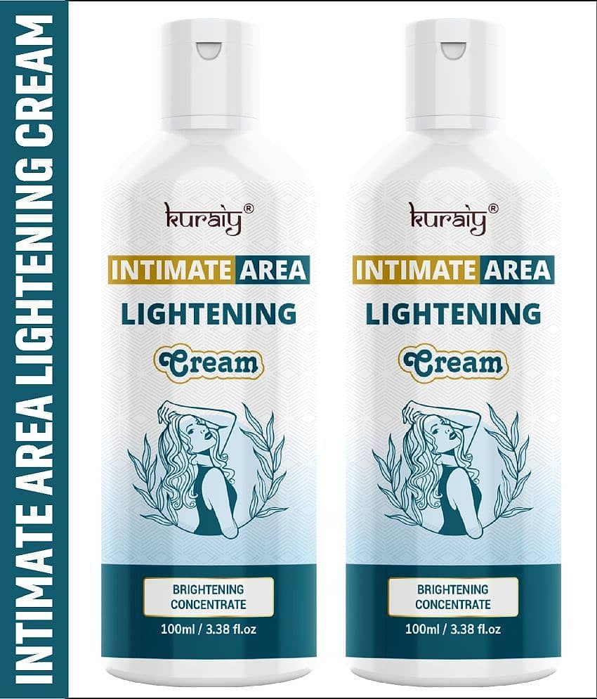 KURAIY Skin Whitening Cream For Clear Glowing Skin & Tan removal For Women & Men Pack Of 2