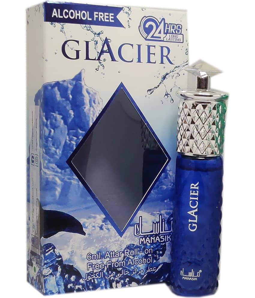 MANASIK  GLACIER  Concentrated   Attar Roll On 6ml .