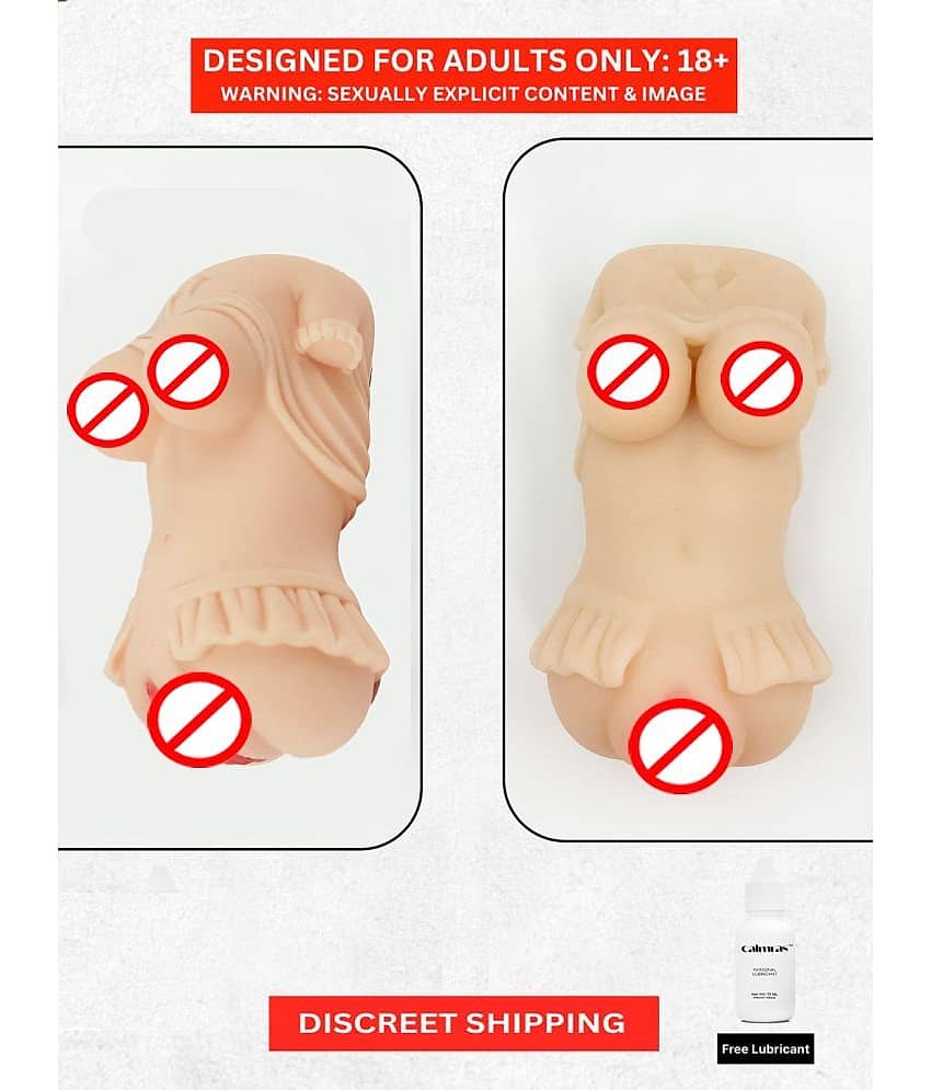 Half Body Mini Doll Silicone Pocket Pussy Sex Doll With Breast And Anal For Masturbation Toy By TENDENZ