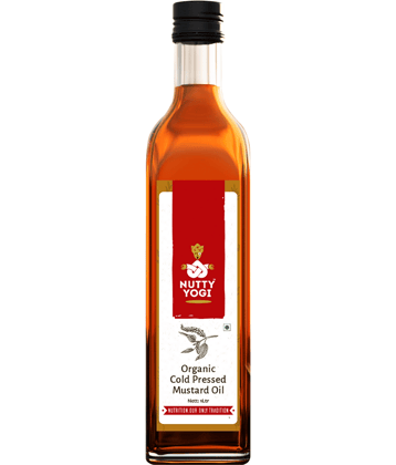 Nutty Yogi Mustard Oil 1000 mL