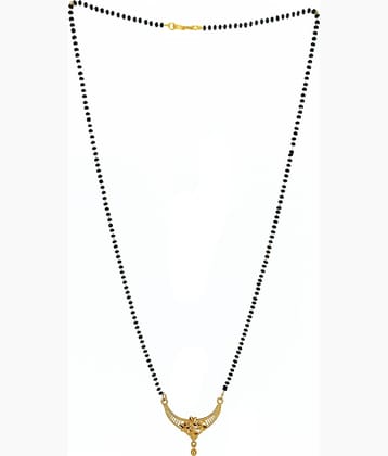 shankhraj mall - Golden Mangalsutra ( Pack of 1 )