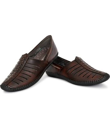 YOU LIkE - Brown Men's Jutti