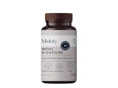 Miduty Methyl B-12 & Folate,  60 chewable tablet(s)  Unflavoured