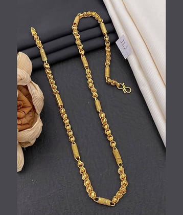 MGSV Gold Plated Brass Chain ( Pack of 1 )