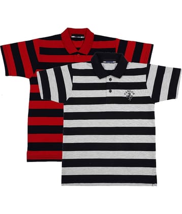 NEUVIN Pack of 1 Boys Cotton Blend T-Shirt ( Multi Color )