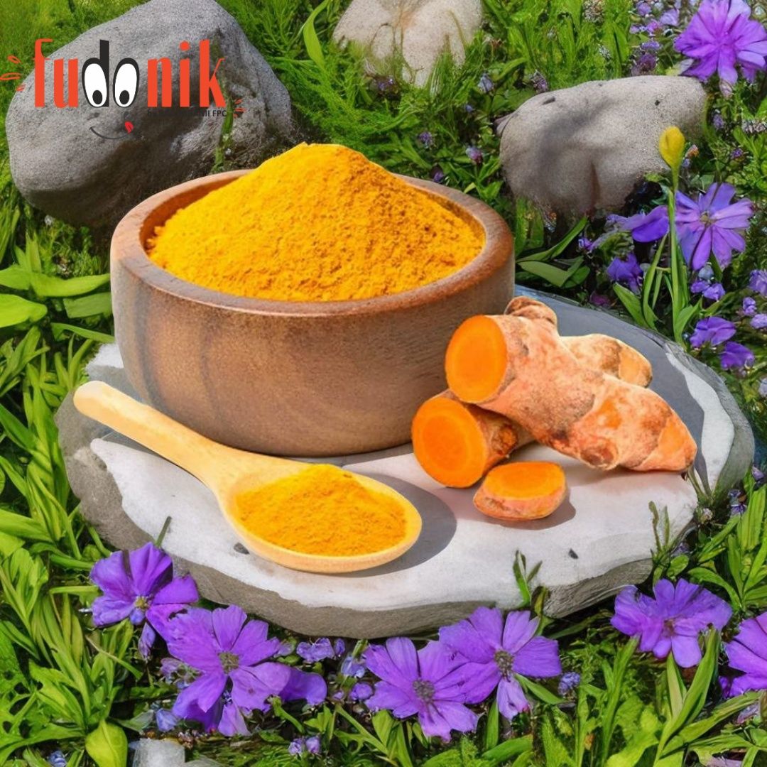 Fudonik Pure Natural Turmeric Powder (High Curcumin) | Haldi / Manjal | Anti-Inflammatory Spice