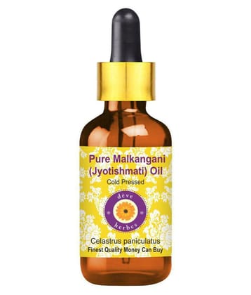 Deve Herbes Pure Malkangani/Jyotishmati Carrier Oil 50 mL