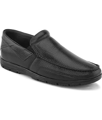 Fashion Victim Black Men's Slip On Formal Shoes