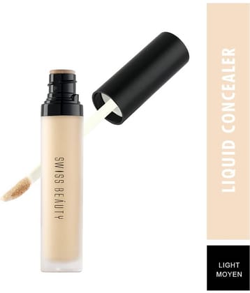 Swiss Beauty Professional Liquid Concealer (Medium Moyen), 5.6gm
