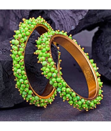 Sukkhi Amazing Gold Plated Bangle Set For Women (Set of 2)