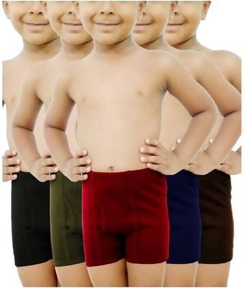 HAP Pack of 5 Boys Cotton Boxers ( Multi Color )