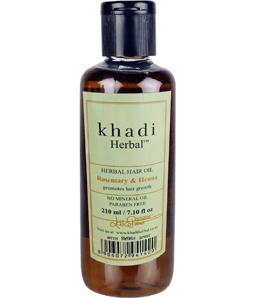 Khadi Herbal Rosemary & Henna Hair Oil 210 ml