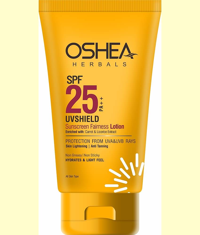 Uv Shield Sunscreen Fairness Lotion SPF 25 PA +++120GM
