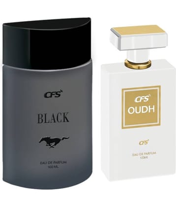 CFS Black & Pure Heart Blue EDP Long Lasting Perfume