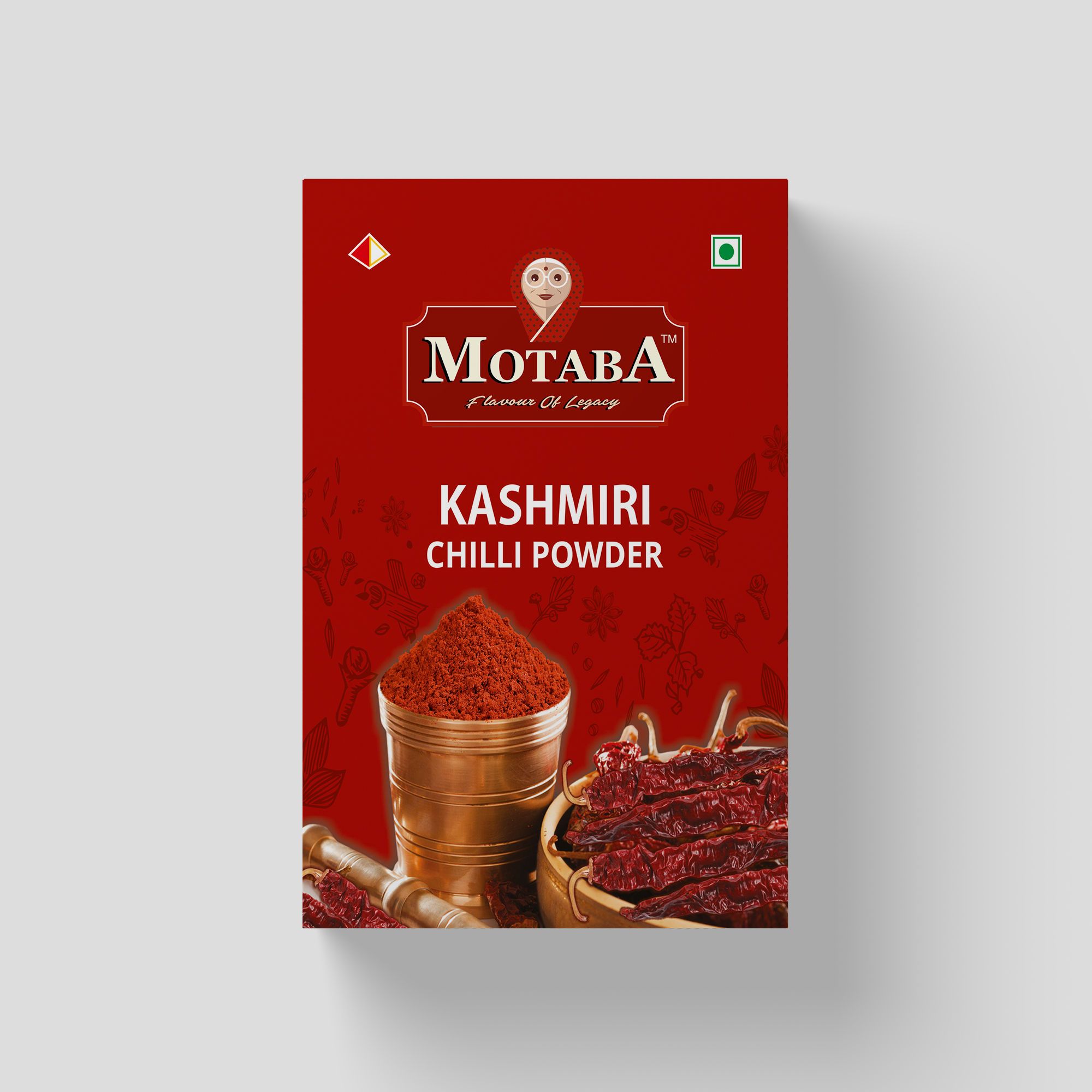 MOTABA Kashmiri Chilli Powder, 100 gm