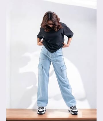 9x denims - Blue Denim Regular Fit Women's Jeans ( Pack of 1 )