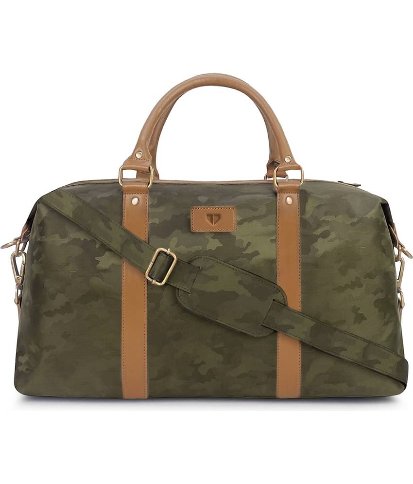 Walrus 22 Ltrs Green Fabric Duffle Bag
