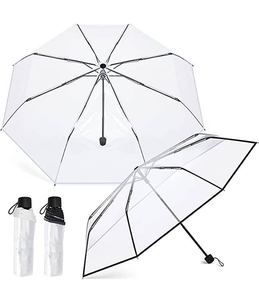 Infispace White 3 Fold Umbrella