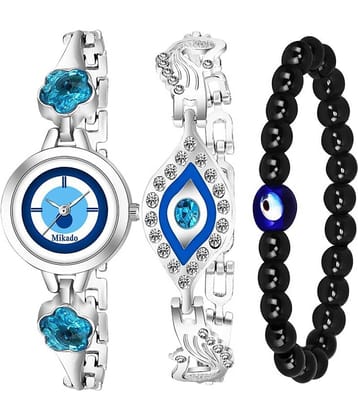 Mikado Stainless Steel Round Womens Watch