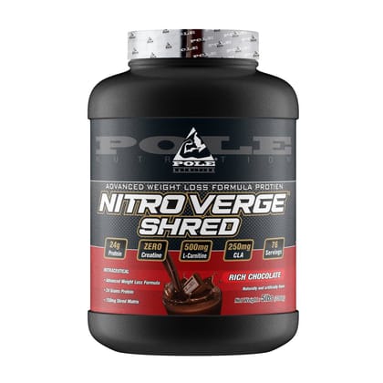 Pole Nutrition Nitro Verge Shred-5 Lbs / Rich Chocolate