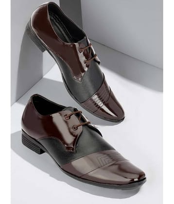 Buxton Brown Men's Oxford Formal Shoes