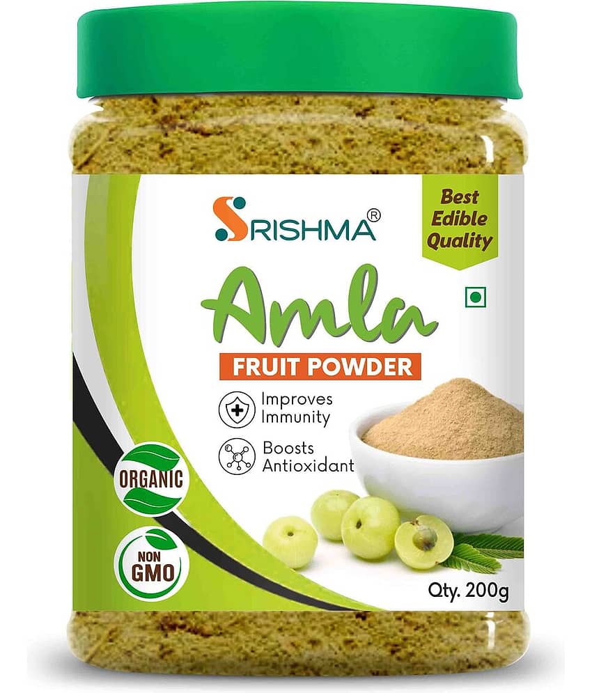 Srishma Amla Powder 200 gm Pack of 1