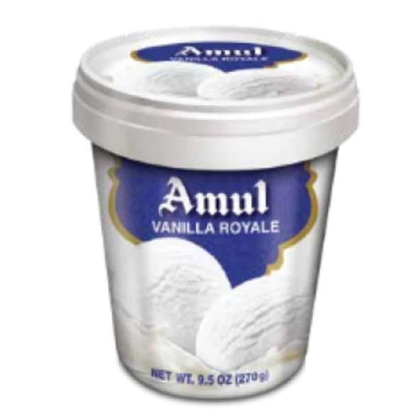 AMUL CUPS VANILLA ROYALE 125ML