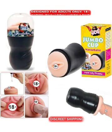 Jumbo Cup Pussy Male Masturbator Easily Take in Hand or Enjoy Sex Time BY-SEX TANTRA