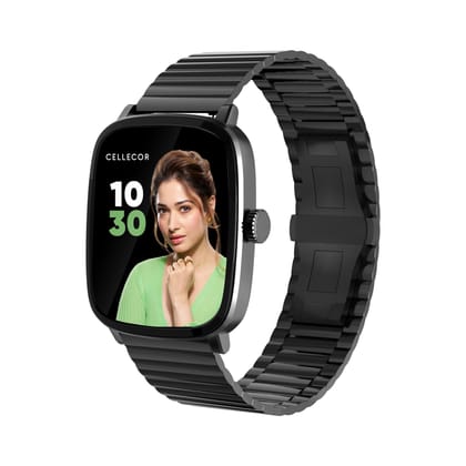 CELLECOR M10 PRO Vision 2.01" Super-Retina Amoled Display | 1200 NITS | AOD | BT-Calling | AI Voice | 60Hz Refresh Rate | IP68 | Rotating Crown | SmartWatch