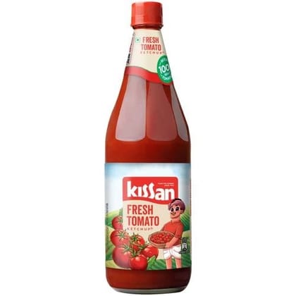 Kissan Fresh Tomato Ketchup, 200gm Bottle