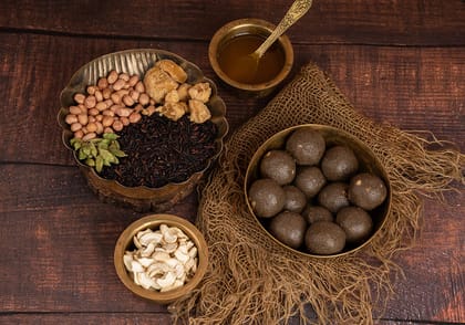 Narchuvai Foods Black Rice Laddoos 125 Gms