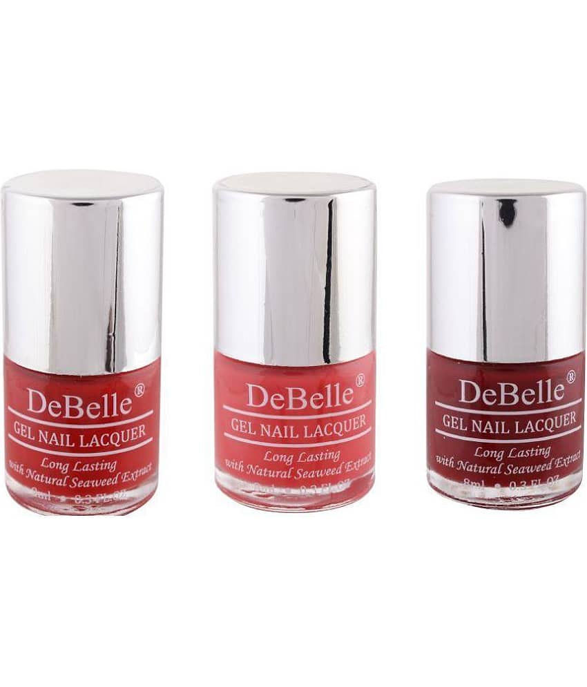 DeBelle Multi Glossy Nail Polish 24 ( Pack of 3 )