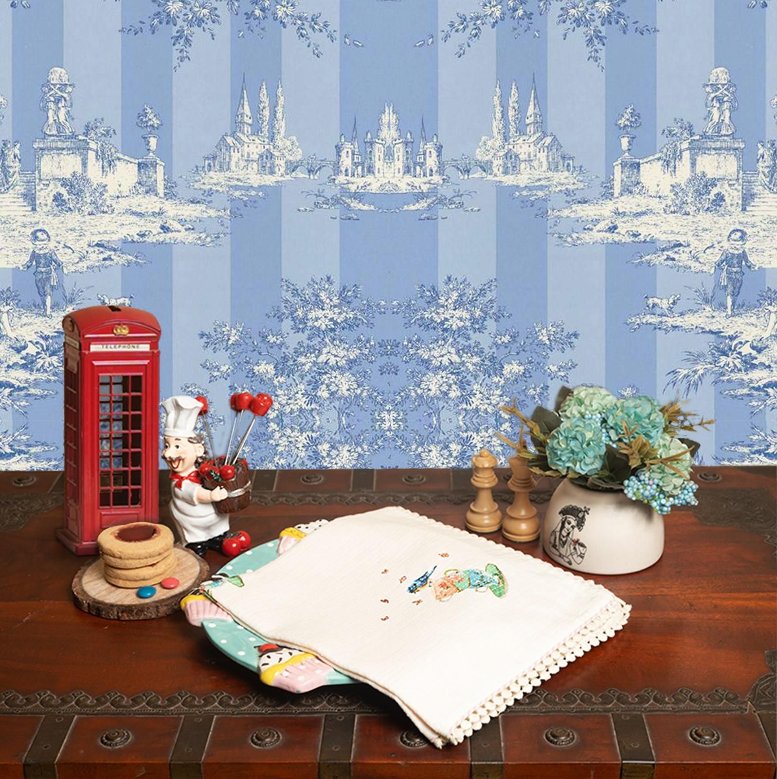 Tea Desert Table Napkins 6 Pieces