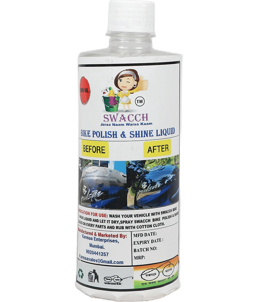 SWACCH - Clear Coat Shine Polish For All Motorbikes ( Pack of 1 )
