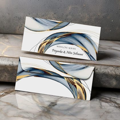 Personalised Money Envelopes - Paint Strokes Theme - Set of 20
