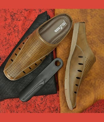 John Karsun - Black Men's Toe covered Flip Flop