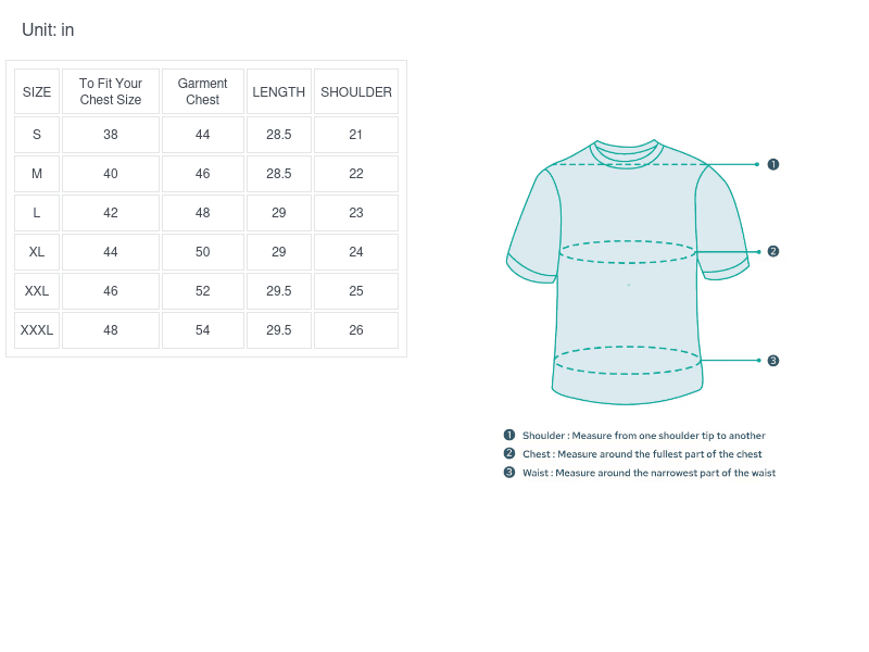 Size Guide Size Guide