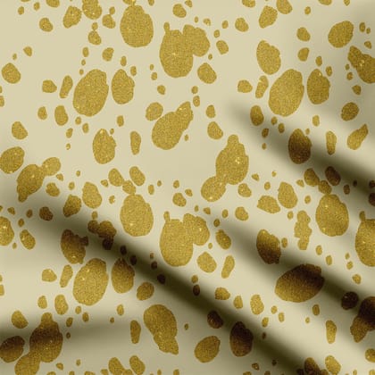 Dalmatian dog spots Print Fabric-Cotton