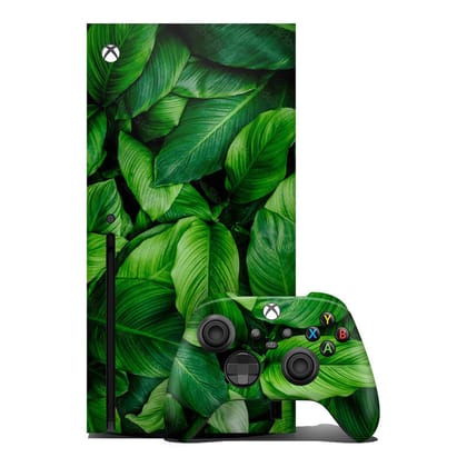 Green Leaves Xbox Skin