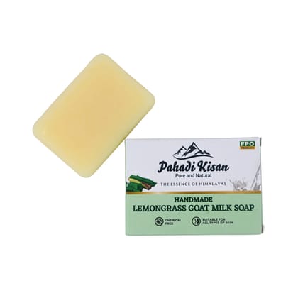 Lemongrass Goat Milk Soap 100 gm