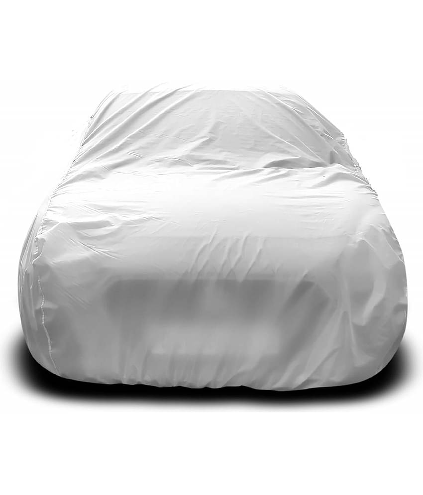 Autoretail Dust Proof Car Body Polyster Cover For Maruti Swift Dezire Without Mirror Pocket Silver (Pack Of 1)