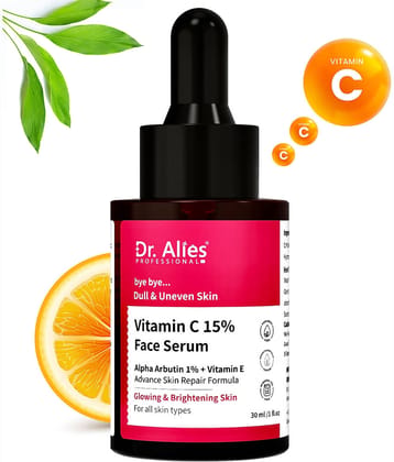 Dr. Alies Professional Face Serum Vitamin C Uneven Skin Toning For All Skin Type ( Pack of 1 )