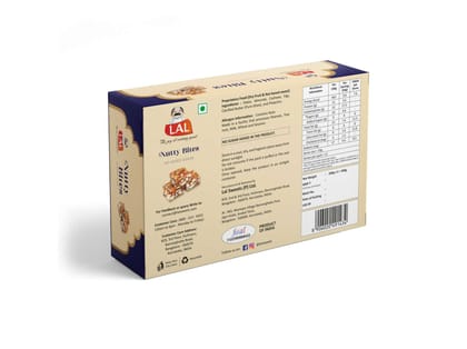 Lal Sweets Sugarless Nuttybites - 400g