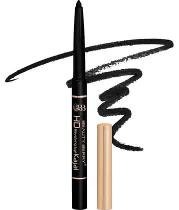 Beauty Berry Black Matte Kajal 10g Pencil ( Pack of 1 )
