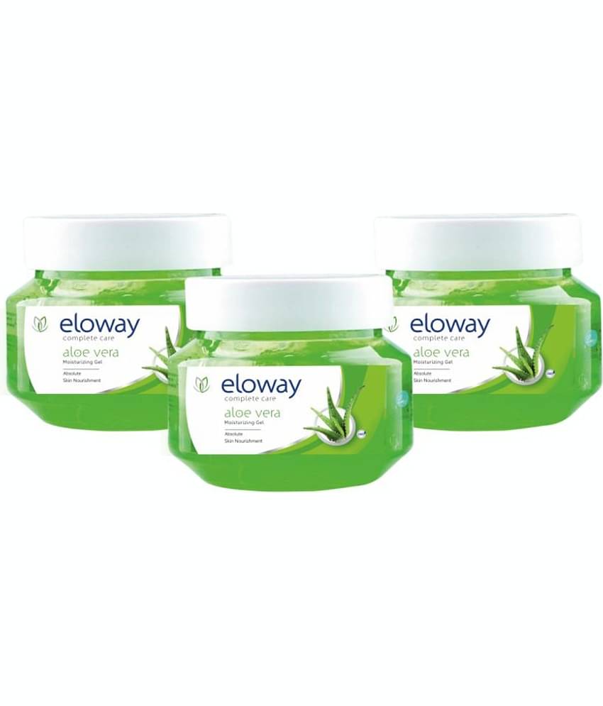 Eloway Aloe Vera Moisturizing Gel 100g | Hydrating and Soothing Skin Care | Pack of 3