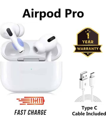 White Color AP102 True Wireless Earbuds ( AIRPODS)