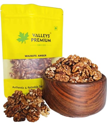 Valleys Premium Kashmiri Amber Walnut Kernels  Pack 400 Grams (AKHROT GIRI)