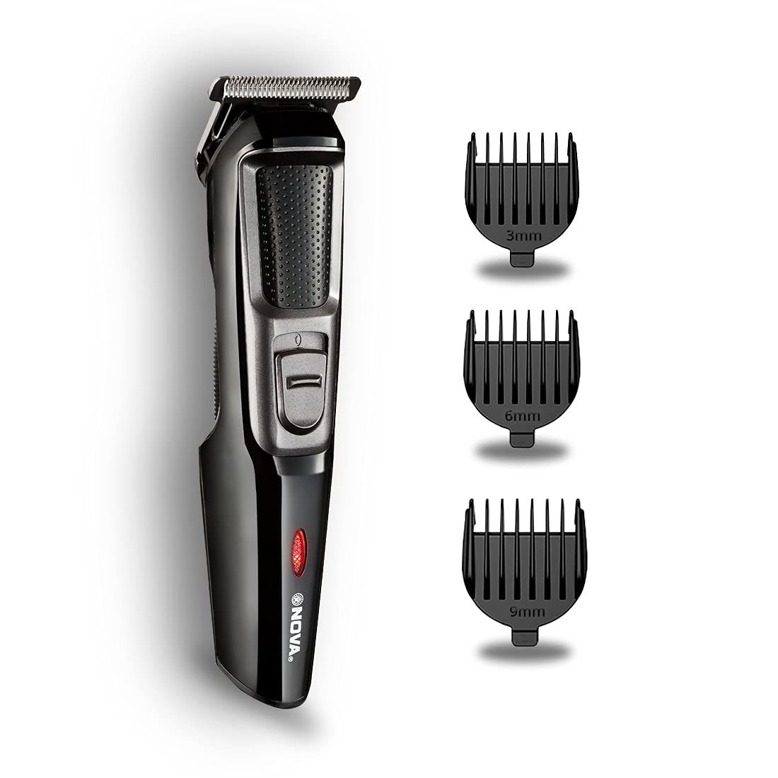Nova NHT 1076 Cordless: 30 Minutes Runtime Trimmer for Men (Black) Nova NHT 1076 Cordless: 30 Minutes Runtime Trimmer for Men (Black) - Black